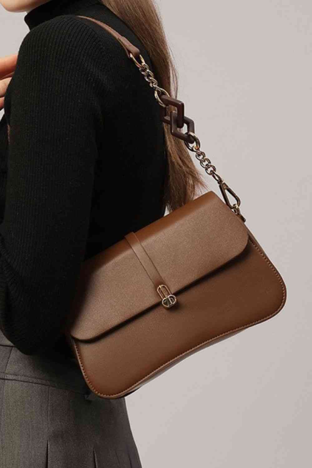 Adored PU Leather Shoulder Bag